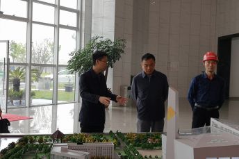 2019年5月19日鞍山市長張興東一行蒞臨指導(dǎo)。