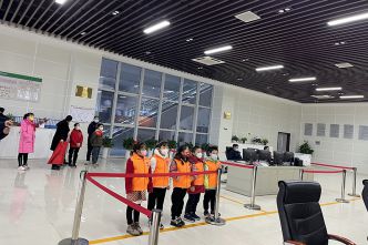 20230201魯迅小學人民路校區(qū)勉行小隊來司參觀
