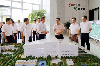 2022年8月23日，市委副書記杜旭亮來司調(diào)研固廢垃圾處置情況